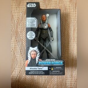 Disney Star Wars Ahsoka Tano Talking Action Figure,Motion Active Lightsabers,NWT